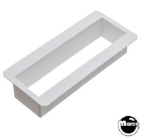 Backbox light baffle 1.25 x 4.375 inches