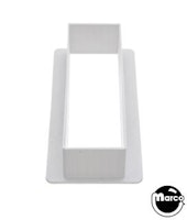Backbox light baffle 1.25 x 4.375 inches