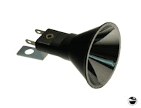 Reflector and socket assy-black