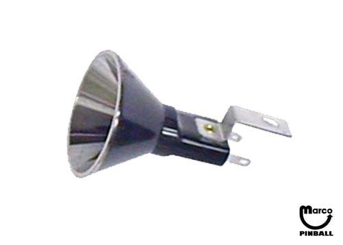 Reflector & socket - black USE 04-10094-2