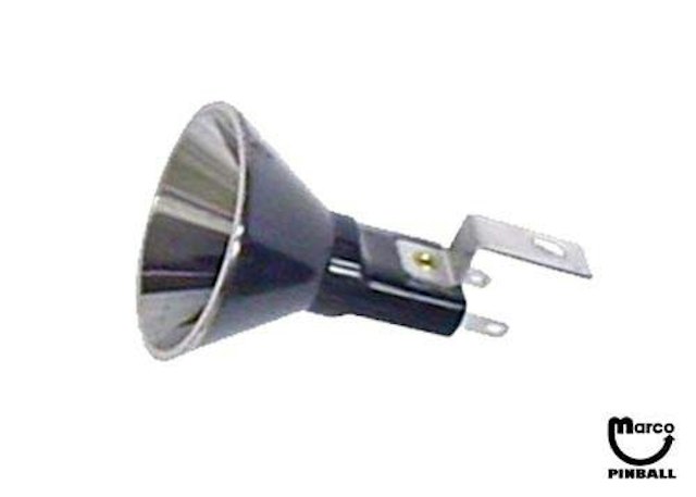 Reflector & socket - black USE 04-10094-2