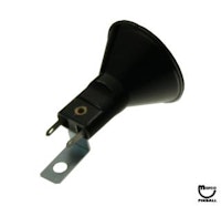 Reflector and socket assy-black