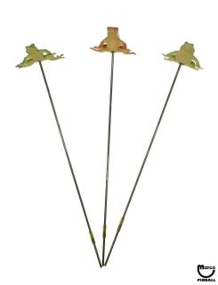 SCARED STIFF (Bally) Frog and Rod assy set of 3