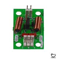 Board - motor emi w/brk & resistor assy