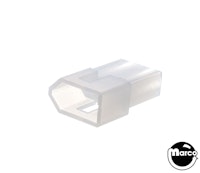 Connector 2 pin .093 inch terminals