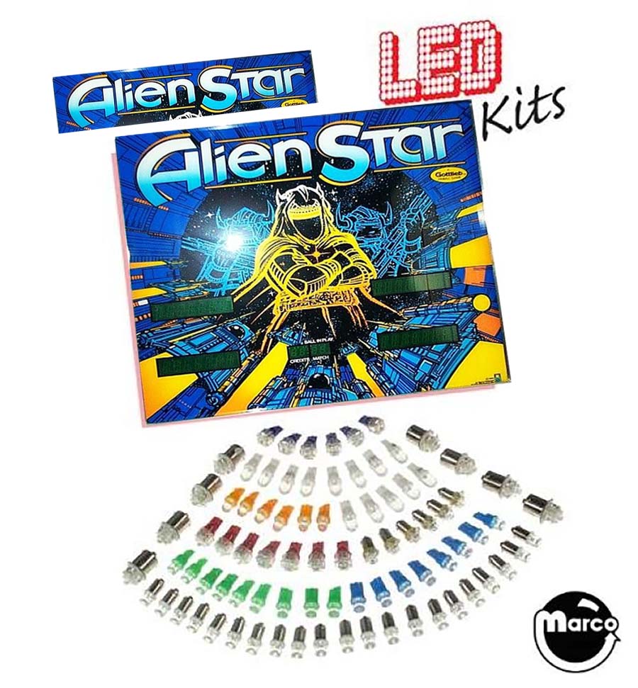 ALIEN STAR (Gottlieb) LED kit