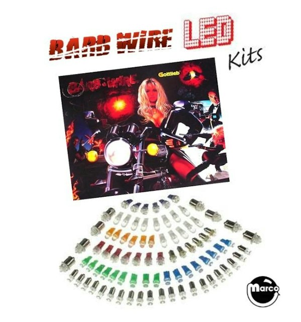 BARB WIRE (Gottlieb) LED kit