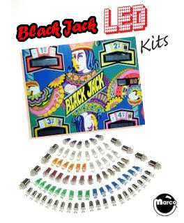 BLACK JACK (Bally Solid State) LED kit