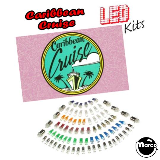 CARIBBEAN CRUISE (Gottlieb) LED kit