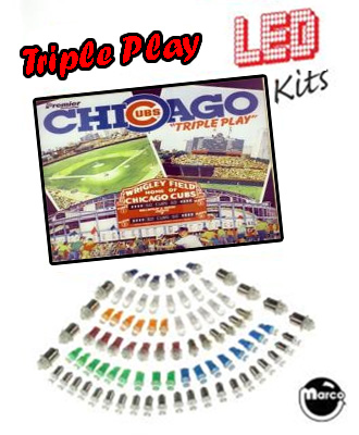 CHICAGO CUBS (Gottlieb) LED kit