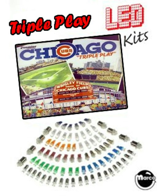 CHICAGO CUBS (Gottlieb) LED kit