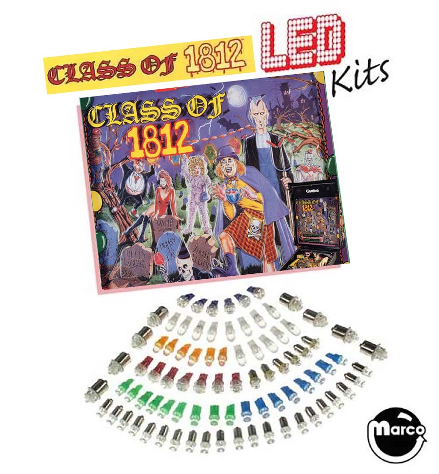 CLASS OF 1812 (Gottlieb) LED kit