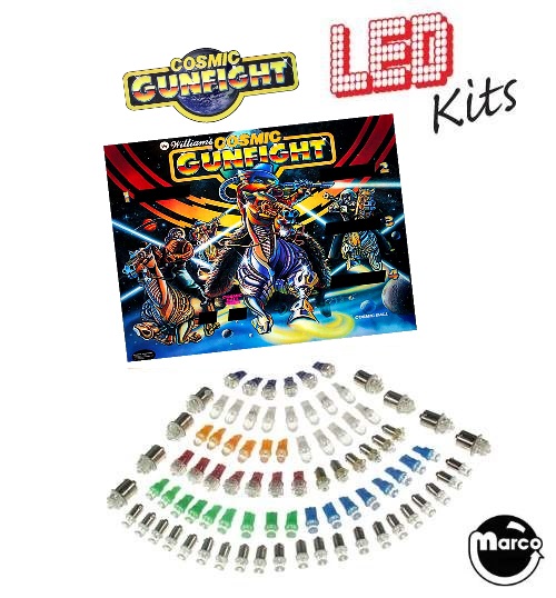 COSMIC GUNFIGHT (Williams) LED kit