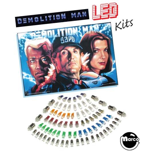 DEMOLITION MAN (Williams) LED lamp kit