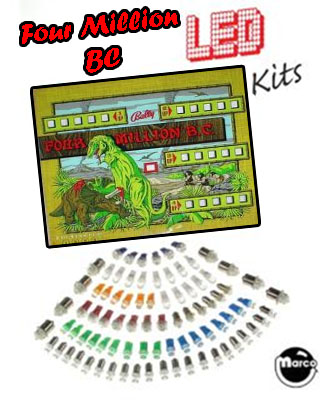 FOUR MILLION BC (Bally) LED kit