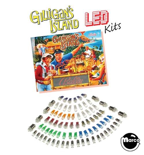 GILLIGAN'S ISLAND (Bally) LED lamp kit