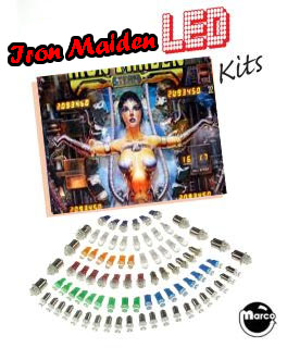 IRON MAIDEN (Stern SEI 1982) LED kit