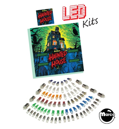HAUNTED HOUSE (Gottlieb) LED kit