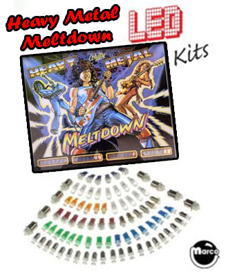 05-1349 - HEAVY METAL MELTDOWN (Bally) LED kit - Marco Specialties