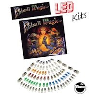 PINBALL MAGIC (Capcom) LED lamp kit