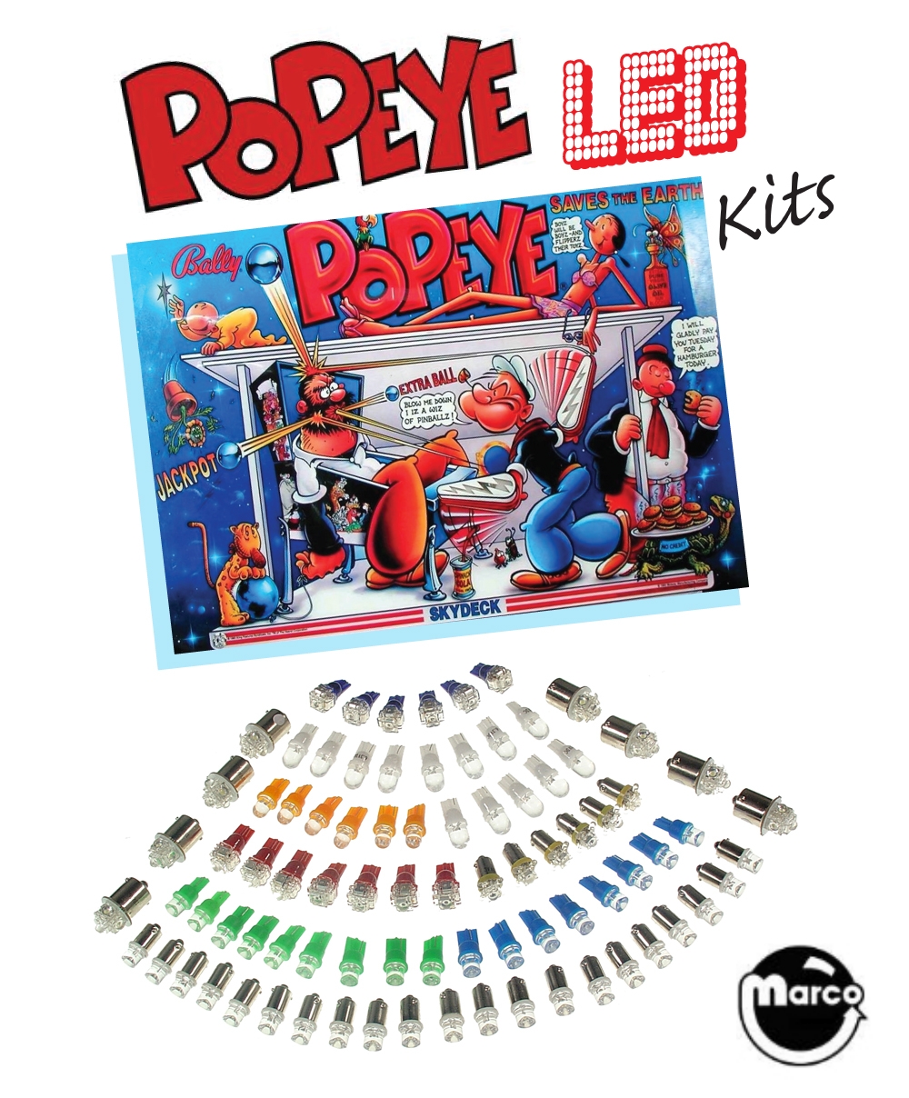 POPEYE (Bally) LED Kit