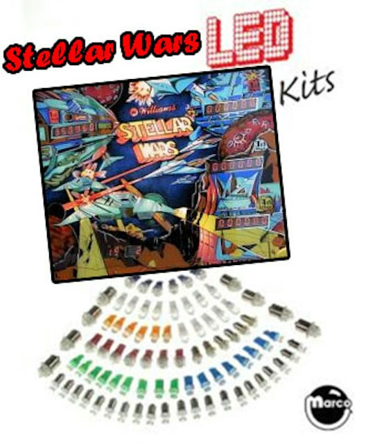 STELLAR WARS (Williams) LED kit