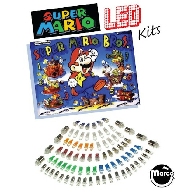 SUPER MARIO BROS (Gottlieb) LED kit