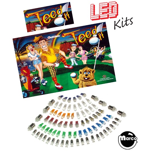 TEED OFF (Gottlieb) LED kit
