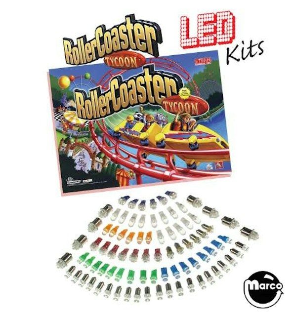 ROLLER COASTER TYCOON (Stern) LED kit