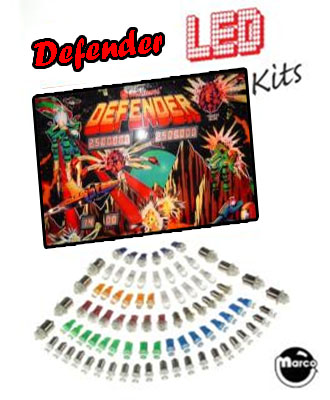 DEFENDER Pinball (Williams) LED kit