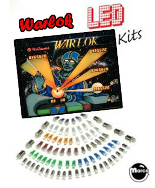 WARLOK (Williams) LED kit