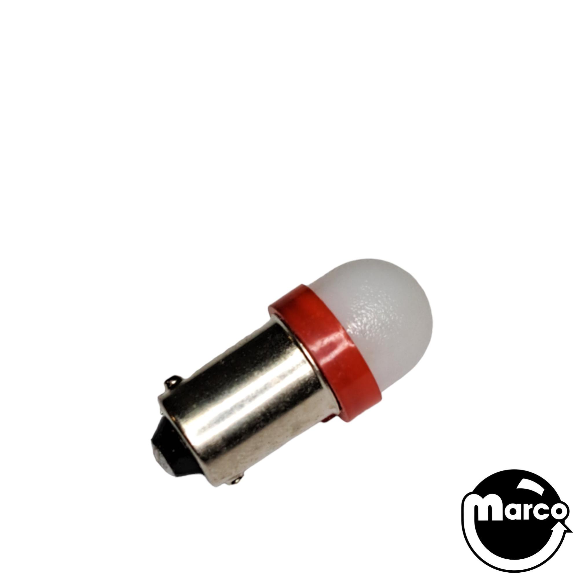 Red Frosted Non Ghosting PREMIUM LED Bayonet base 44/47
