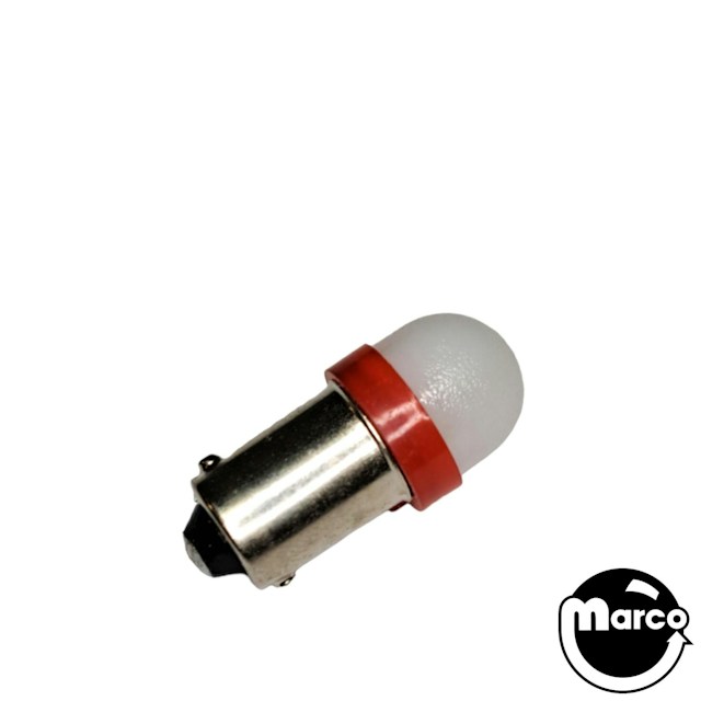 Red Frosted Non Ghosting PREMIUM LED Bayonet base 44/47
