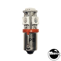 LED lamp #44 base red high output
