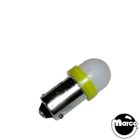 Yellow Frosted Non Ghosting PREMIUM LED Bayonet base 44/47