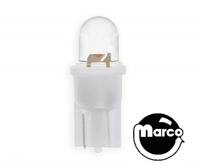 Cool White Frosted ECONOMY LED wedge base 555