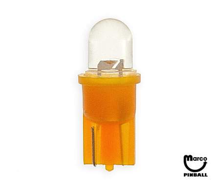 LED lamp #555 base orange narrow