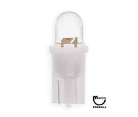 Warm White Frosted ECONOMY LED wedge base 555