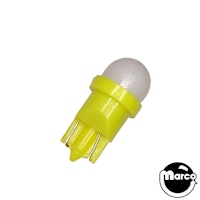 Warm White Frosted Non Ghosting PREMIUM LED wedge base 555