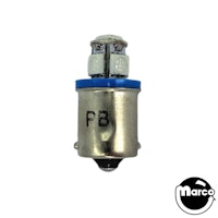 LED lamp #89 base 13v blue