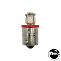 #89 LED bayonet flash lamp - red