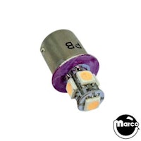 LED lamp #89 base purple