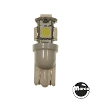 LED lamp #906 wedge base white