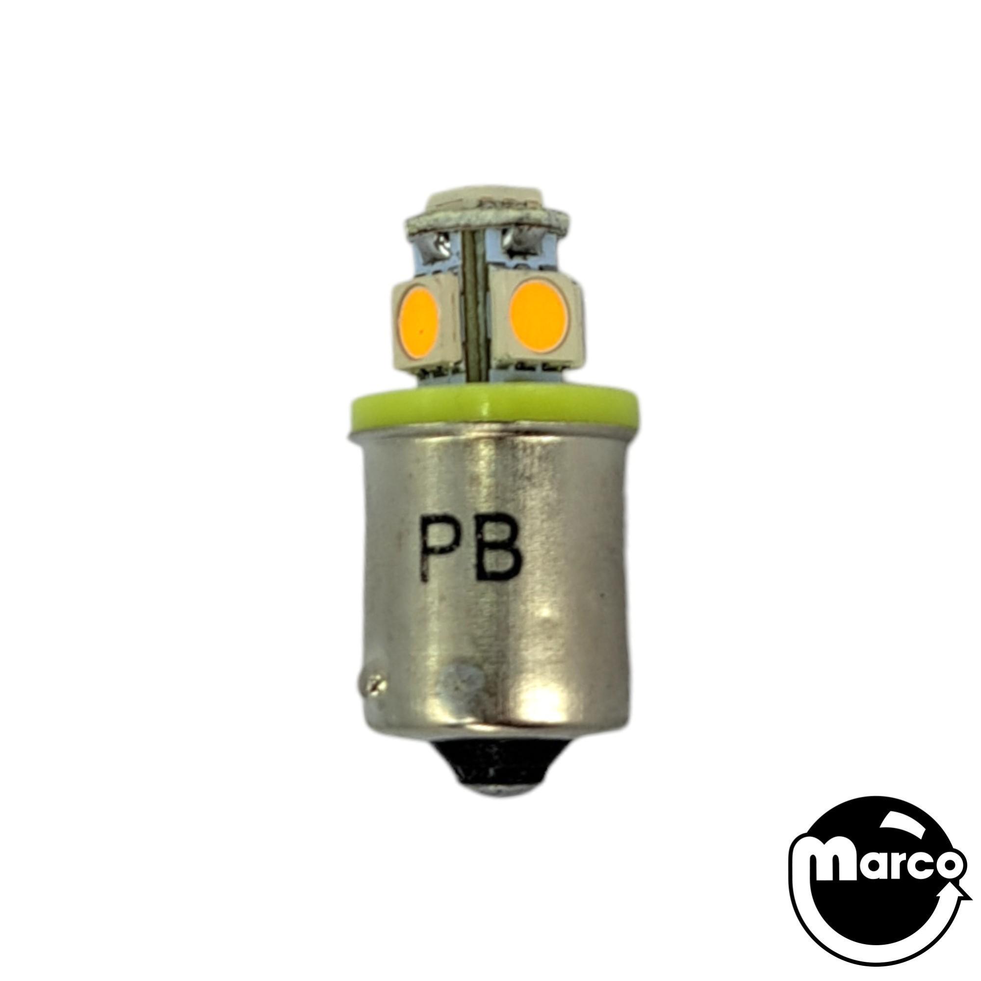 LED lamp #1251 base 28v white