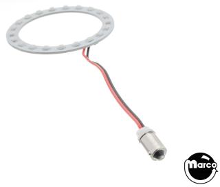 PopBlast™ LED ring 70mm bayonet blue