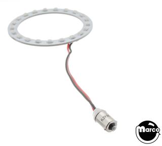 PopBlast™ LED ring 70mm bayonet red
