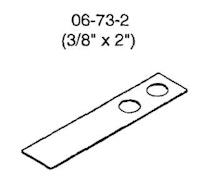 Insulator - fishpaper blade