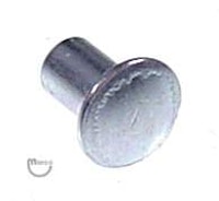 Rivet - semi tubular - steel zinc