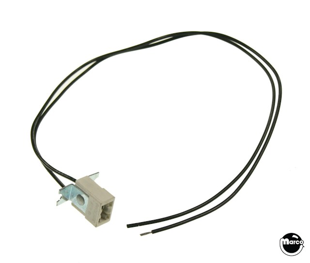 Lamp socket - wedge base with wires