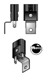 Lamp socket - wedge base